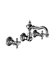 Mélangeur lavabo mural haut Julia Victoria - Horus