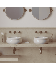 Countertop lavabo 40cm Romantica - Bleu Provence