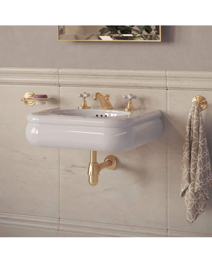 Lavabo Small 56cm Romantica - Bleu Provence