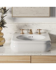 Lavabo Small 56cm Romantica - Bleu Provence