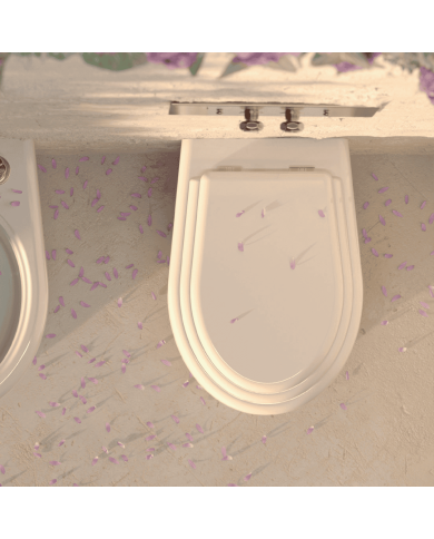 WC sol Romantica - Bleu Provence