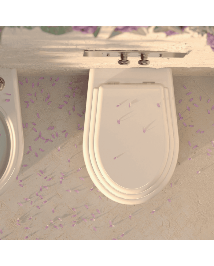 WC sol Romantica - Bleu Provence