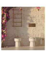 WC sol Romantica - Bleu Provence