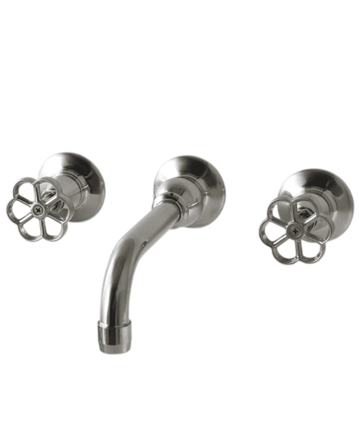 Robinet Mural droit Romantica - Bleu Provence