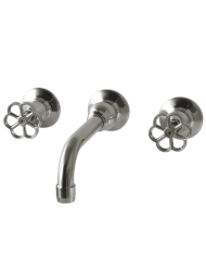 Robinet Mural droit Romantica - Bleu Provence