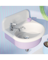 Mélangeur Lavabo Romantica - Bleu Provence