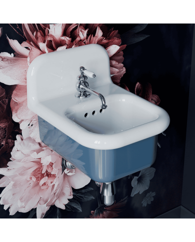 Mélangeur Lavabo Romantica - Bleu Provence