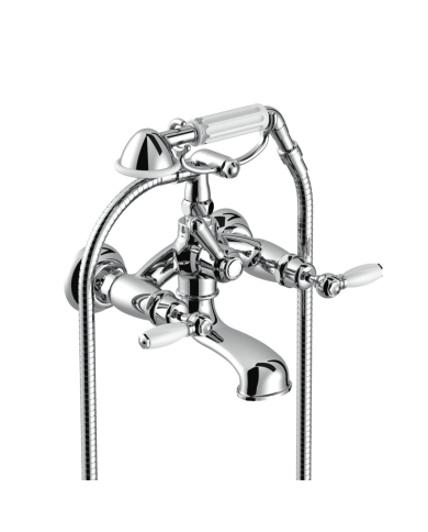 Mélangeur baignoire mural inverseur manuel - Italica Leve Stella