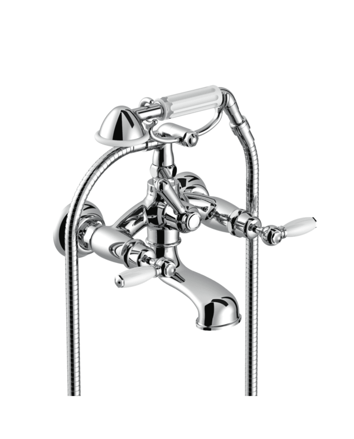 Mélangeur baignoire mural inverseur manuel - Italica Leve Stella