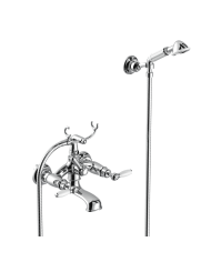 Mélangeur bain douche mural apparent - Italica Leve Stella