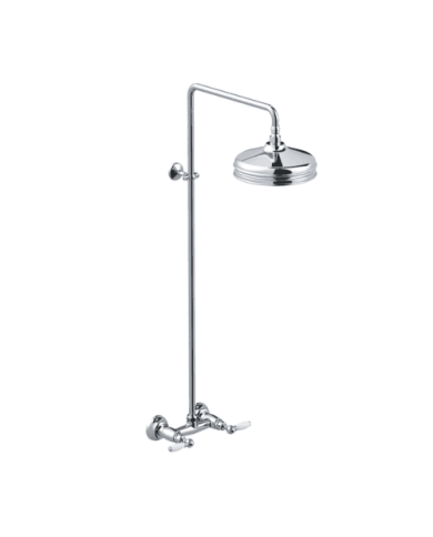 Mélangeur douche apparent avec colonne - Italica leve Stella