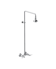 Mélangeur douche apparent avec colonne - Italica leve Stella