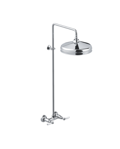 Mélangeur douche apparent avec colonne - Italica leve Stella