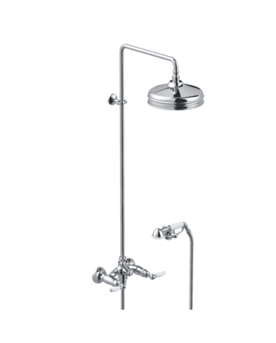 Mélangeur de douche apparent 2 sorties - Italica leve Stella