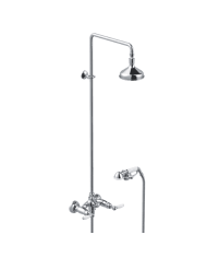 Mélangeur de douche apparent 2 sorties - Italica leve Stella