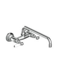 Mélangeur évier mural apparent - Italica leve Stella