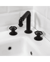 Lavabo angle 50 cm - Industrialis Bleu Provence