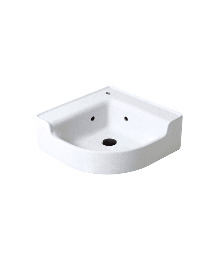 Lavabo angle 50 cm - Industrialis Bleu Provence