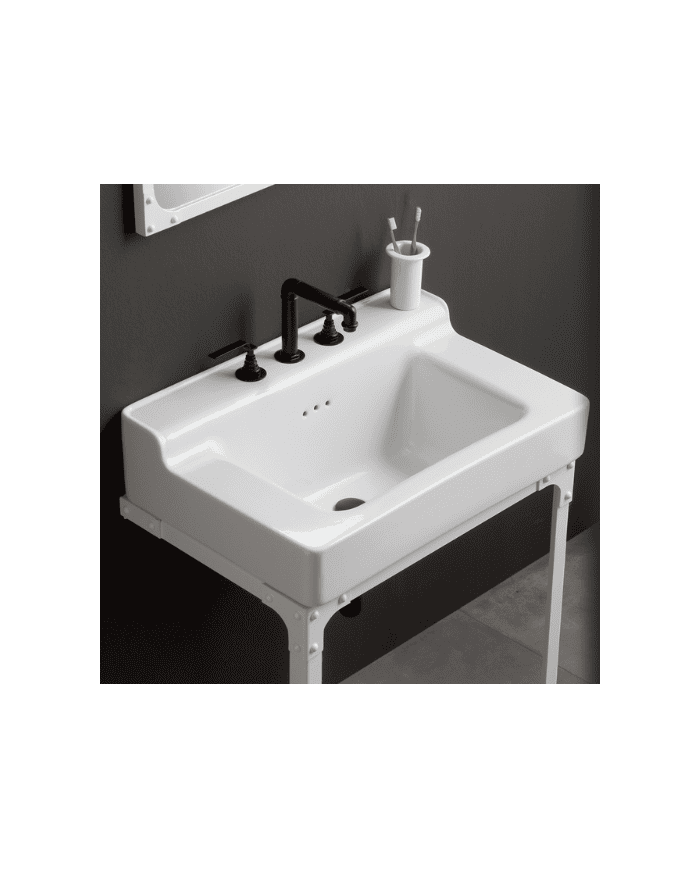 Lavabo 75cm - Industrialis Bleu Provence
