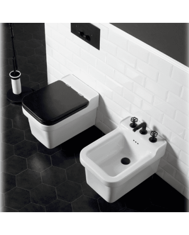 Bidet suspendu - Industrialis Bleu Provence