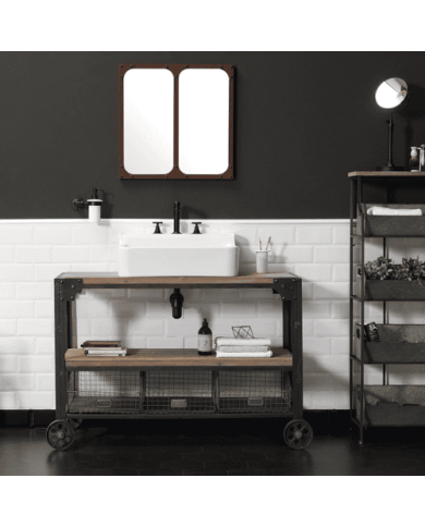 Meuble Industrialis 1- Bleu Provence