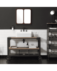 Meuble Industrialis 1- Bleu Provence