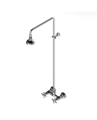 Mélangeur douche apparent avec colonne - Roma Stella