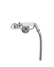 Ensemble douche avec crochet mural fixe - Italica Stella