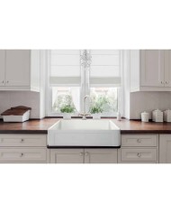 évier double réversible - Bleu Provence