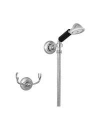 Ensemble douche crochet fixe et rotule - Roma Stella