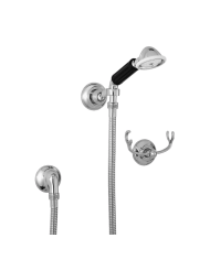 Ensemble douche crochet fixe et coude - Roma Stella