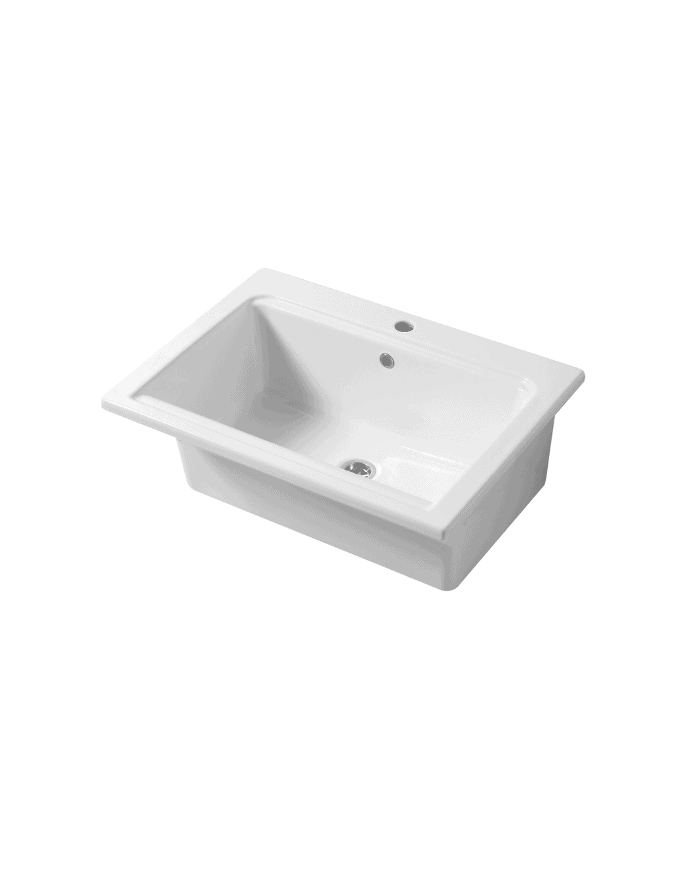 évier 61/71cm Bleu Provence