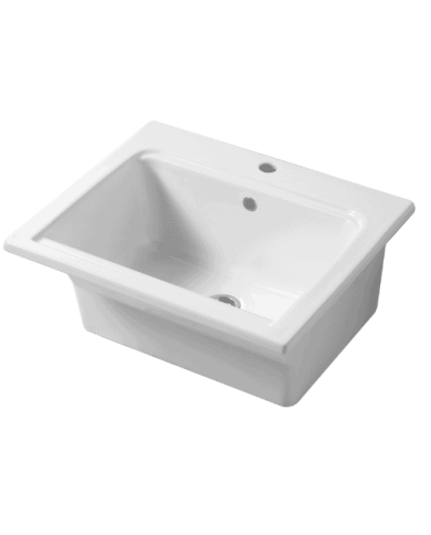 évier 61/71cm Bleu Provence