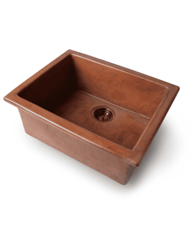 évier terracotta - Bleu Provence