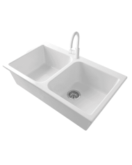 Lavabo avec robinet Bleu Provence