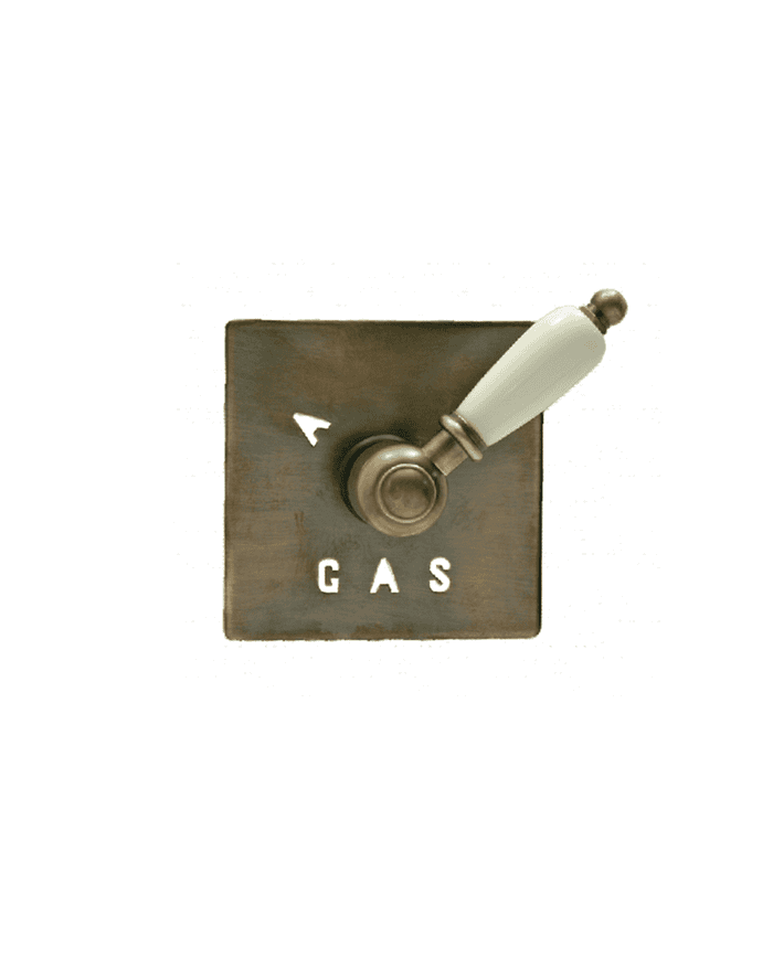 Robinet gaz Bleu Provence