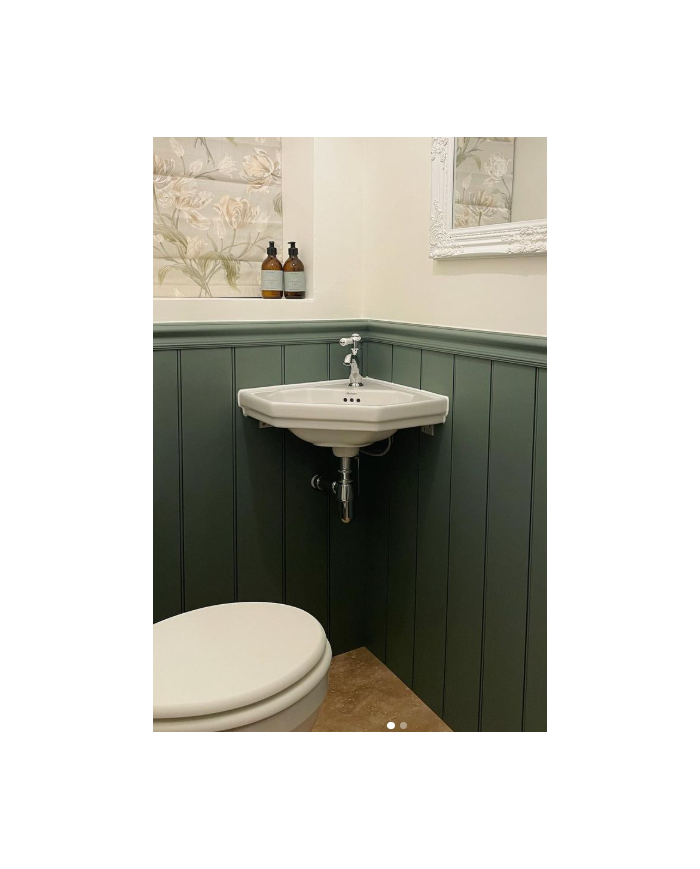 Lave mains d'angle 45 cm - Burlington