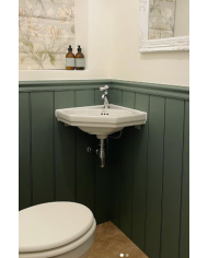 Lave mains d'angle 45 cm - Burlington