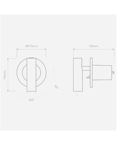 Enna Recess Switched LED - Astro Lighting