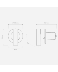 Enna Recess Switched LED - Astro Lighting