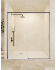 Paroi Douche Black Gun Métal Stylo - SBX