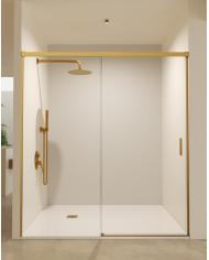 Paroi Douche Or brossé Stylo- SBX