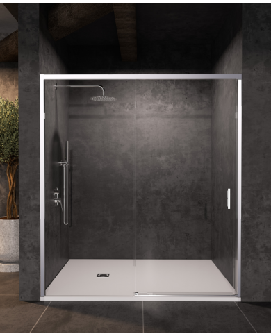 Paroi Douche Chromé Easy - SBX