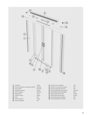 Paroi Douche Double Chromé Easy - SBX
