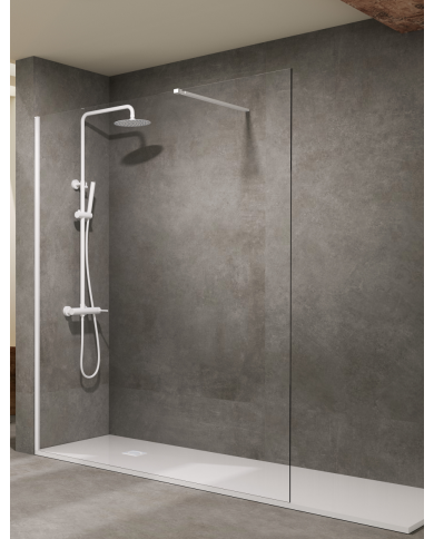Paroi Douche Blanc mat Screen - SBX
