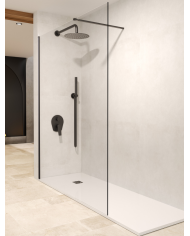 Paroi Douche Noir mat Screen - SBX