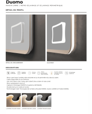 Miroir Duomo - LEDIMEX