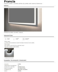 Miroir Francia - LEDIMEX