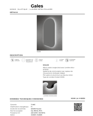 Miroir Gales - LEDIMEX
