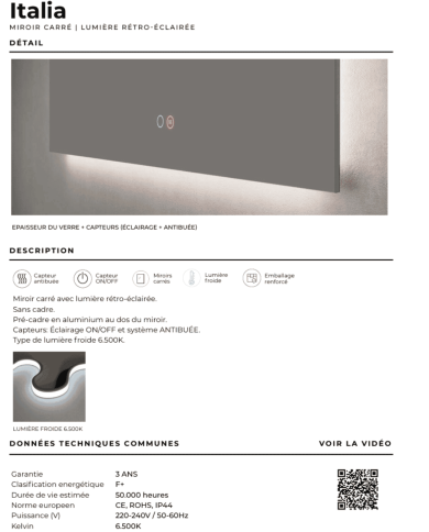 Miroir Italia - LEDIMEX